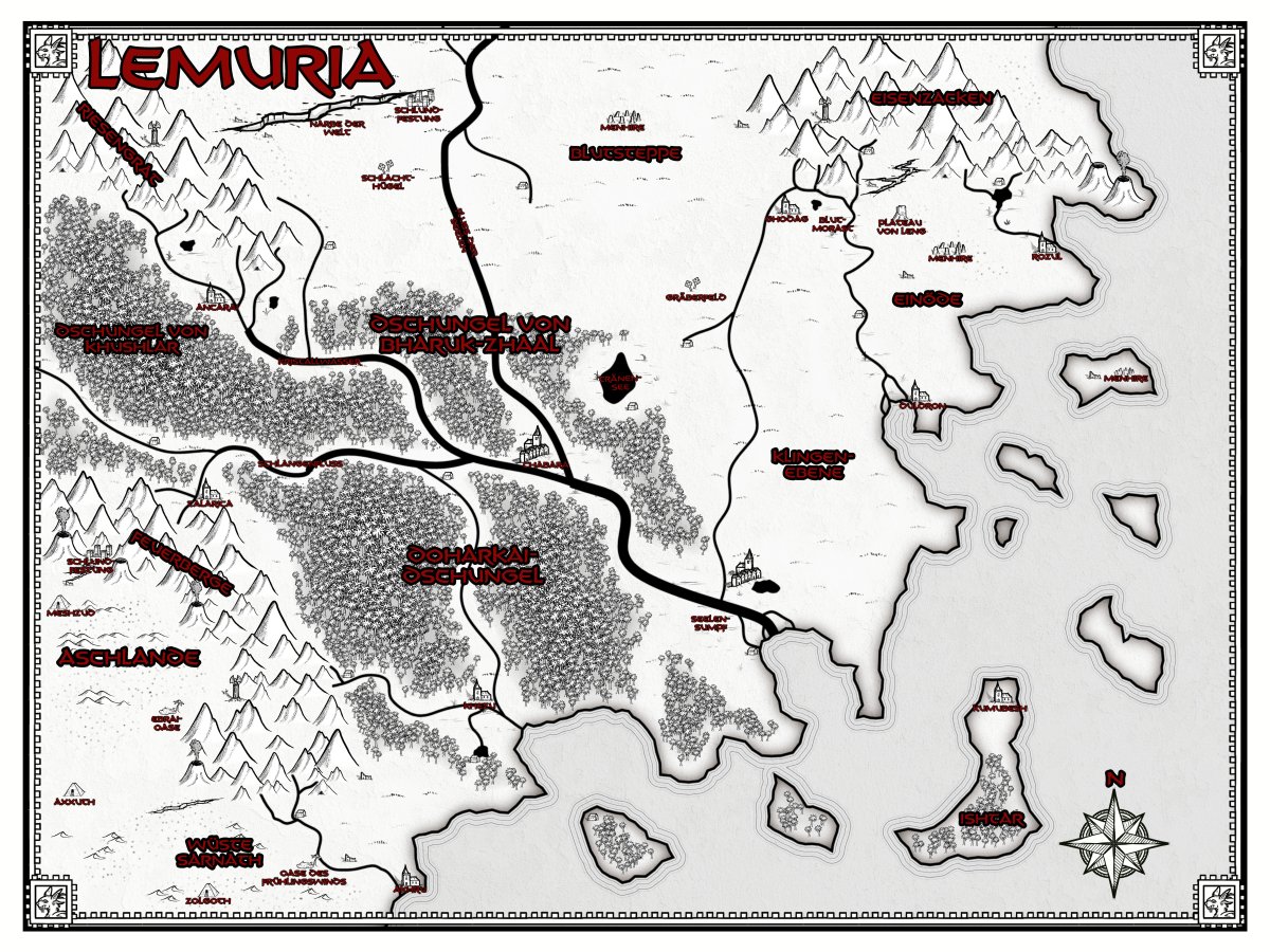 [Karte] Lemuria