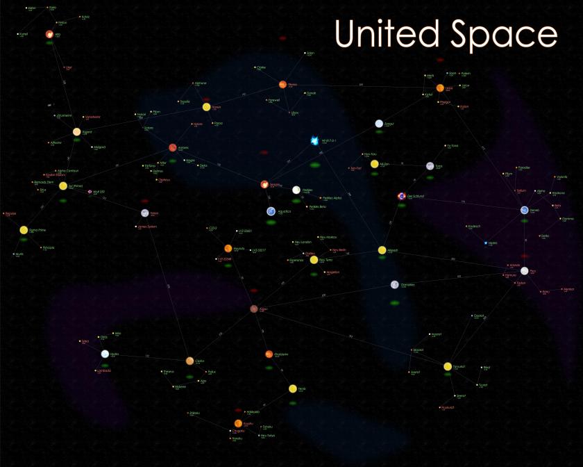 [Karte] United Space System Map